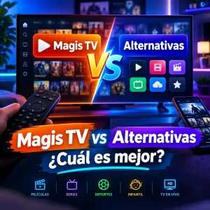 Magis TV frente a sus alternativas: ¿cuál es mejor?